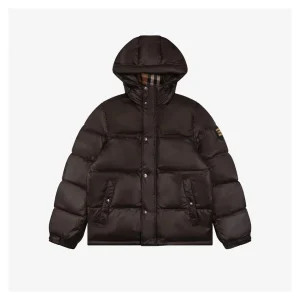 Burberry Matte Hooded Down with Arm Patch Jacket #25056.jpeg