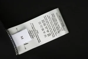 Fendi Monster Eyes Air Cotton Hooded Jacket Wash label