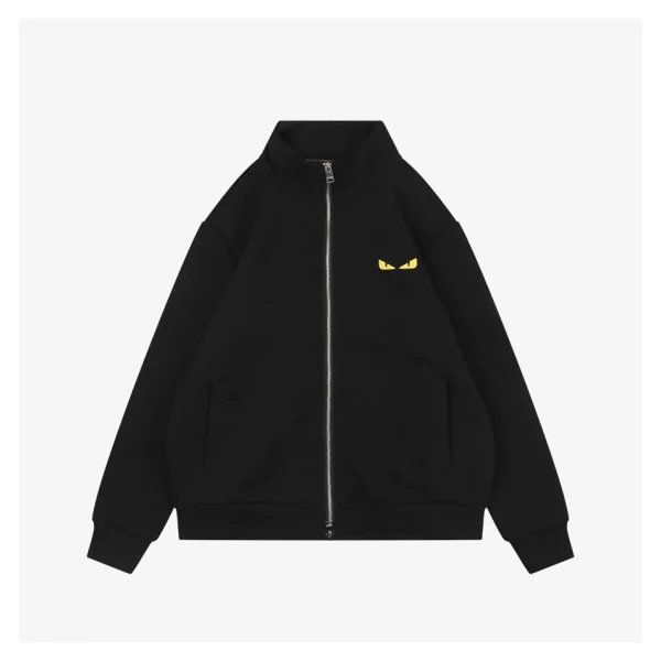 Fendi Monster Eyes Air Cotton Hooded Jacket Front view
