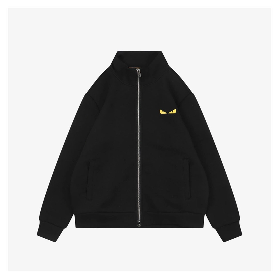 Fendi Monster Eyes Air Cotton Hooded Jacket Front view