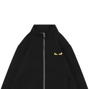 Fendi Monster Eyes Air Cotton Hooded Jacket