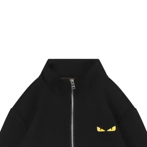 Fendi Monster Eyes Air Cotton Hooded Jacket