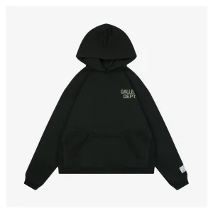 Gallery Dept Vintage Faded Logo Pullover Hoodie Front view