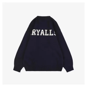 Human Made Dog Graphic Jacquard Crewneck Knit Sweater Back view