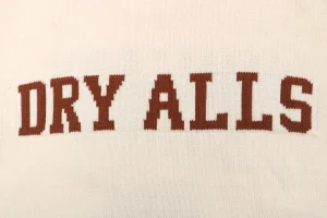 Human Made Dog Graphic Jacquard Crewneck Knit Sweater White Print