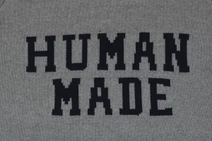 Human Made Tiger Graphic Jacquard Knit Sweater Front Brand