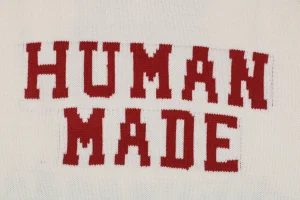 Human Made Tiger Graphic Jacquard Knit Sweater White Front Brand
