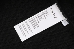 L Gradient Embroidered Logo Crewneck Sweatshirt Wash label