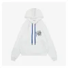 L ON Logo Patch Pocket Hoodie (White/Black)