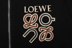 L x ON Logo Hooded Jacket Black Brand