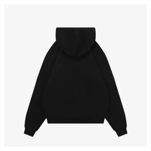 L x ON Logo Hooded Jacket Black Back view