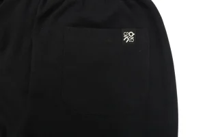 L x ON Logo Sweatpants Black