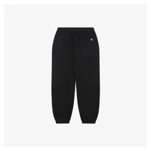 L x ON Logo Sweatpants Black Back view