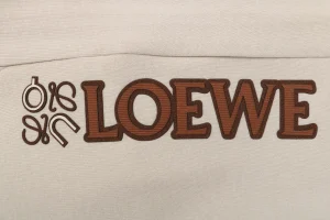 L x ON Logo Sweatpants Beige Brand