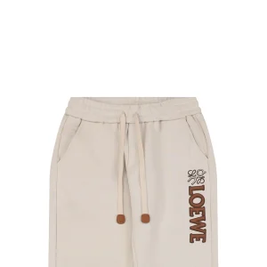 L x ON Logo Sweatpants Beige