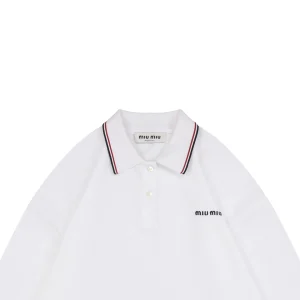 MM Embroidered Logo Polo Shirt