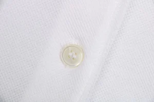MM Embroidered Logo Polo Shirt Button