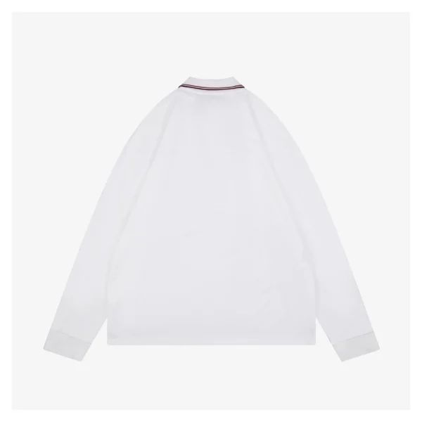 MM Embroidered Logo Polo Shirt back view