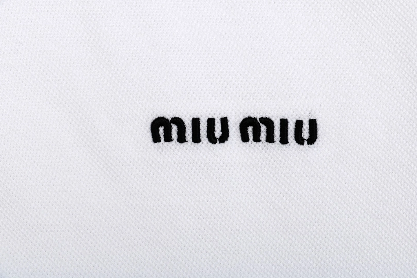 MM Embroidered Logo Polo Shirt Brand