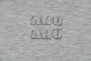 MM Letter Patch Air Cotton Hoodie Jacket Brand