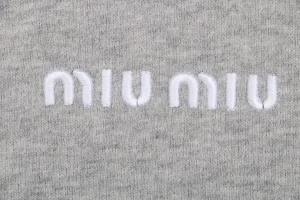 MM Logo-Embroidered Stand Collar Zip-Up Jacket Brand