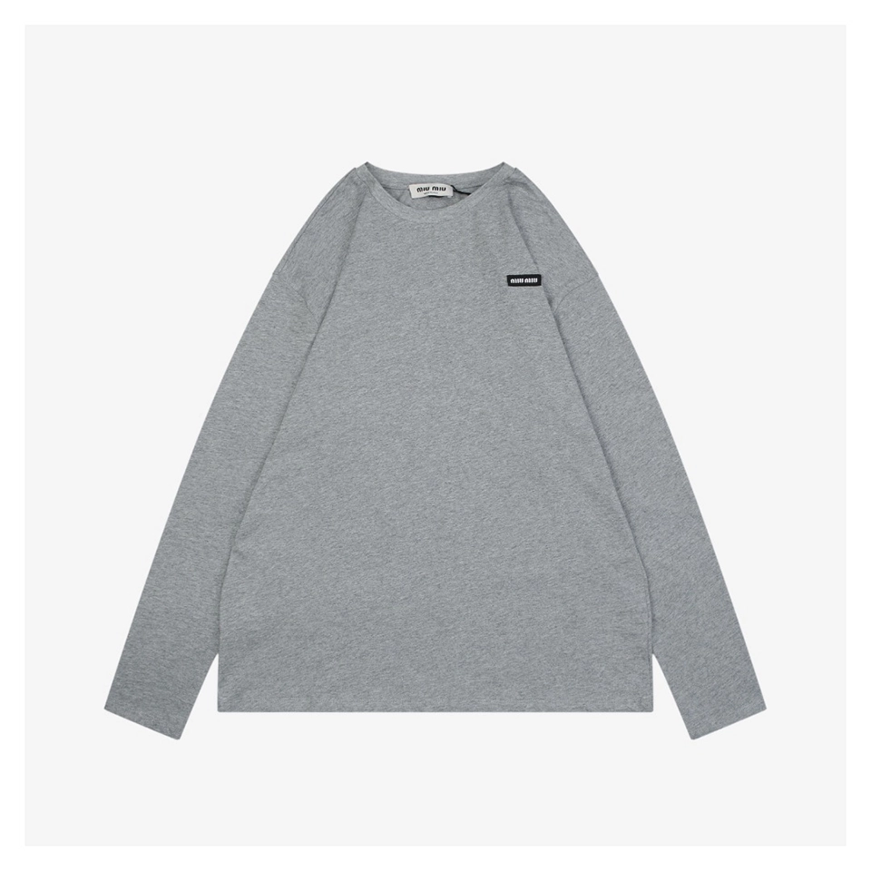 MM Logo Patch Cotton Shirt Front view