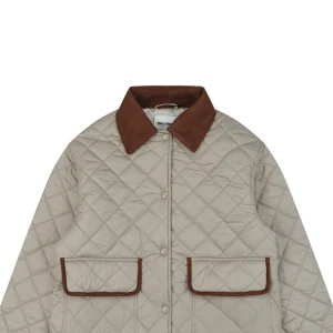 MM Quilted Diamond Pattern Cotton Jacket