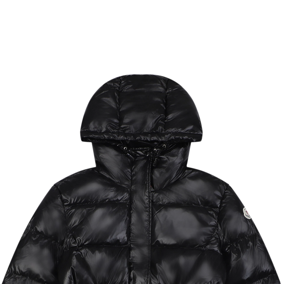 Moncler Bellevue Belted Hooded Down Coat #MT-2009 Black