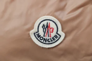 Moncler Bellevue Belted Hooded Down Coat #MT-2009 Brown Brand label