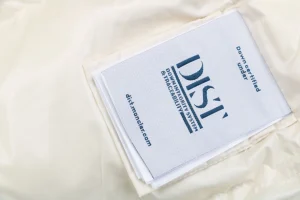 Moncler Bouvaque Tricolor Stripe Stand Collar Down Jacket White Wash label