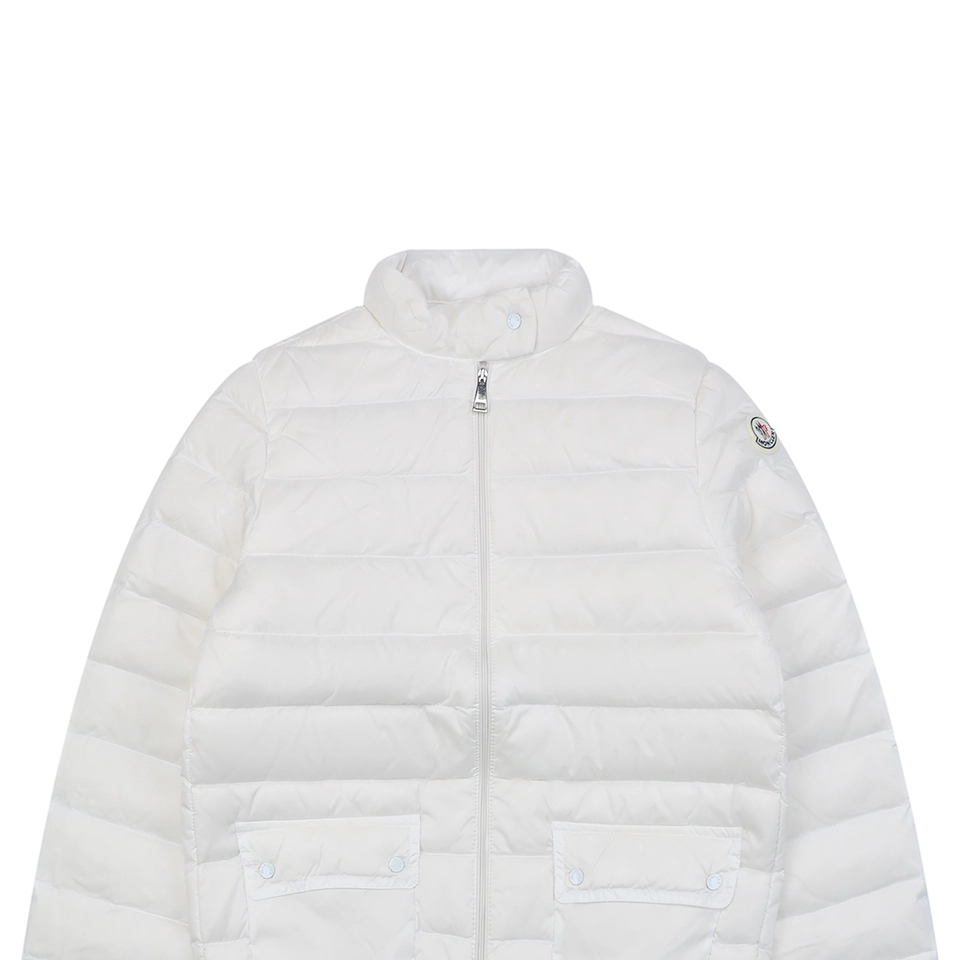 Moncler Lans Lightweight Quilted Down Jacket #MT-529 White