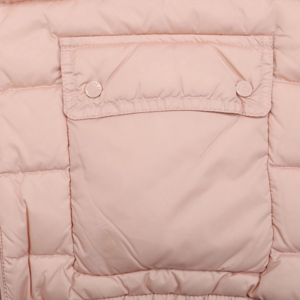 Moncler Lans Lightweight Quilted Down Jacket #MT-529 Pink Pocket