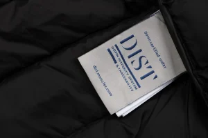 Moncler Lans Lightweight Quilted Down Jacket #MT-529 Black Wash label