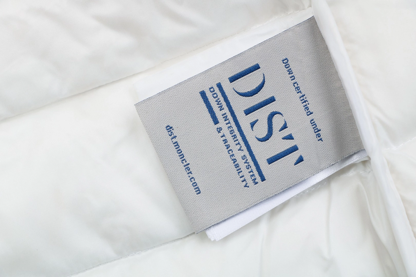 Moncler Lans Lightweight Quilted Down Jacket #MT-529 White Wash label