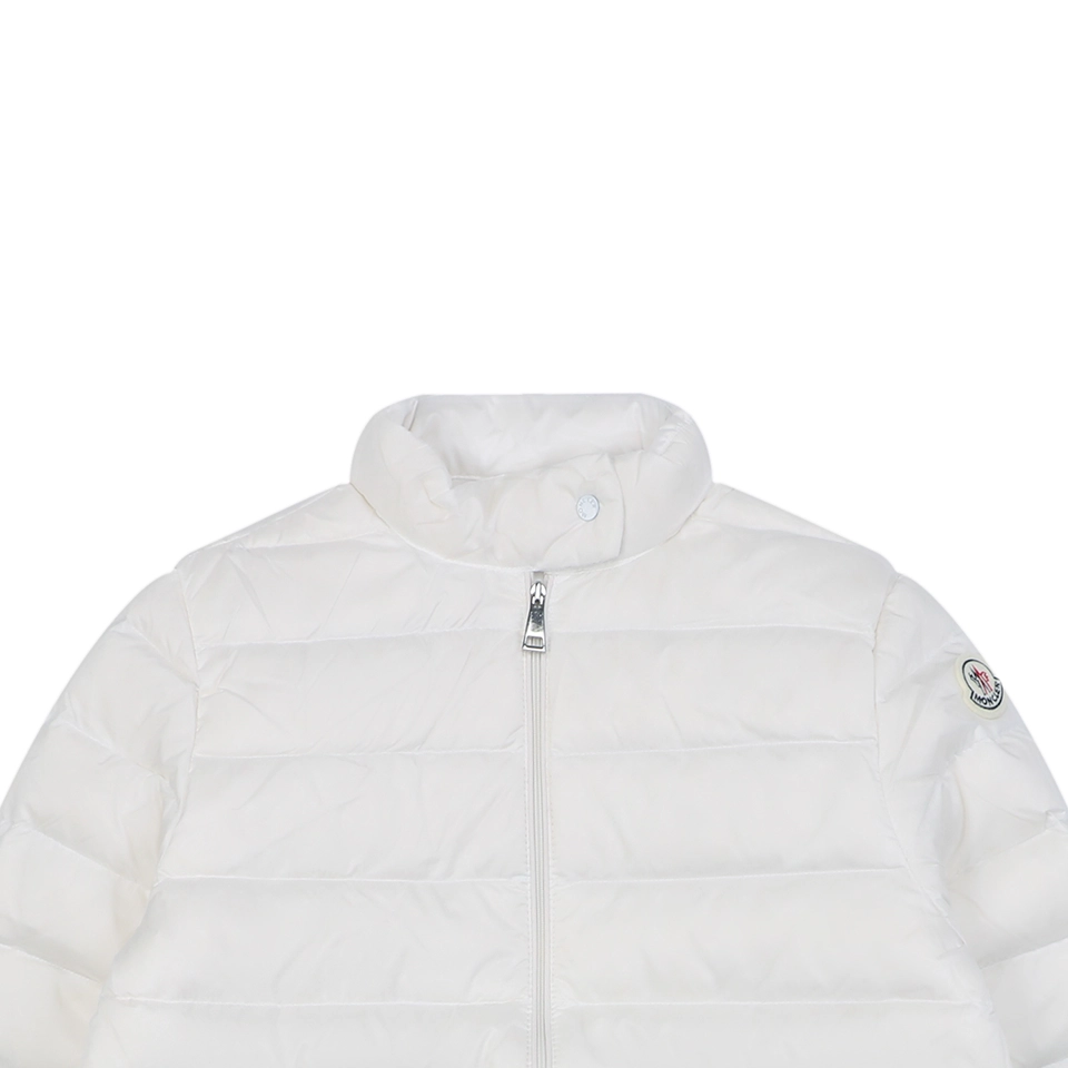 Moncler Lans Lightweight Quilted Down Jacket #MT-529 White