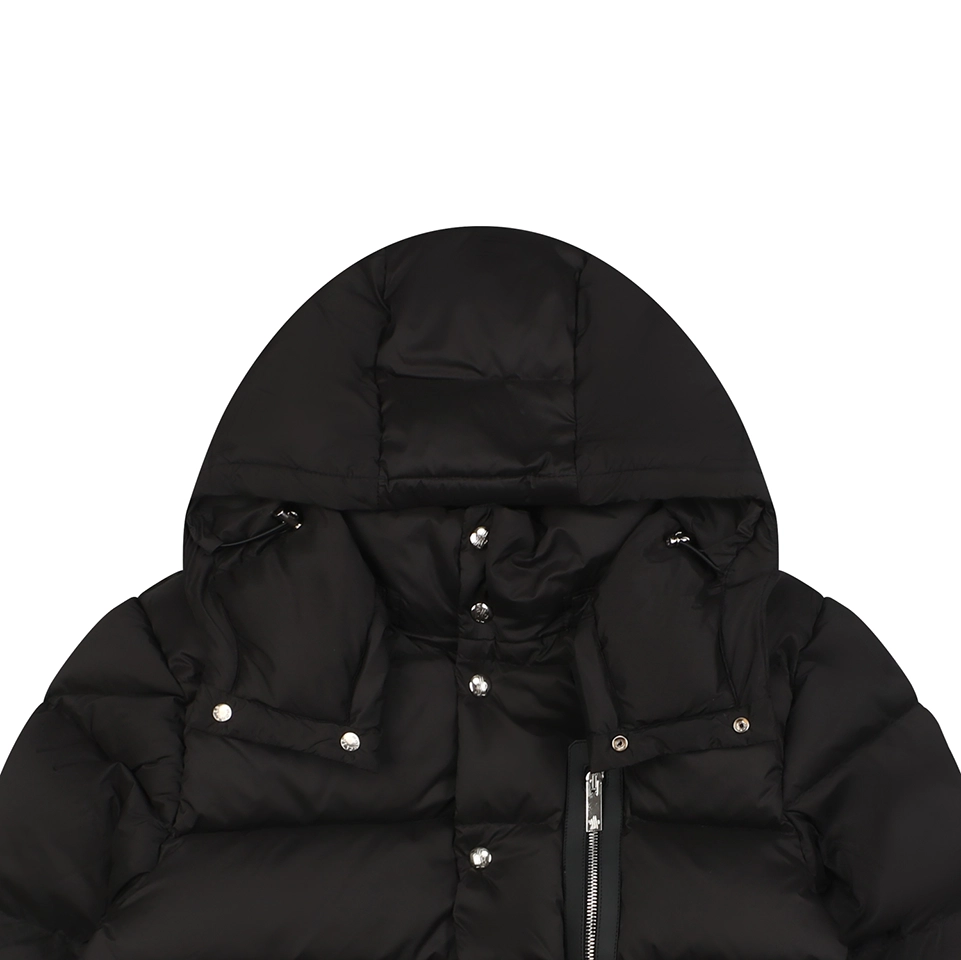 Mxxcler × 1017 ALYX 9SM Hooded Down Jacket (Brown/Black)