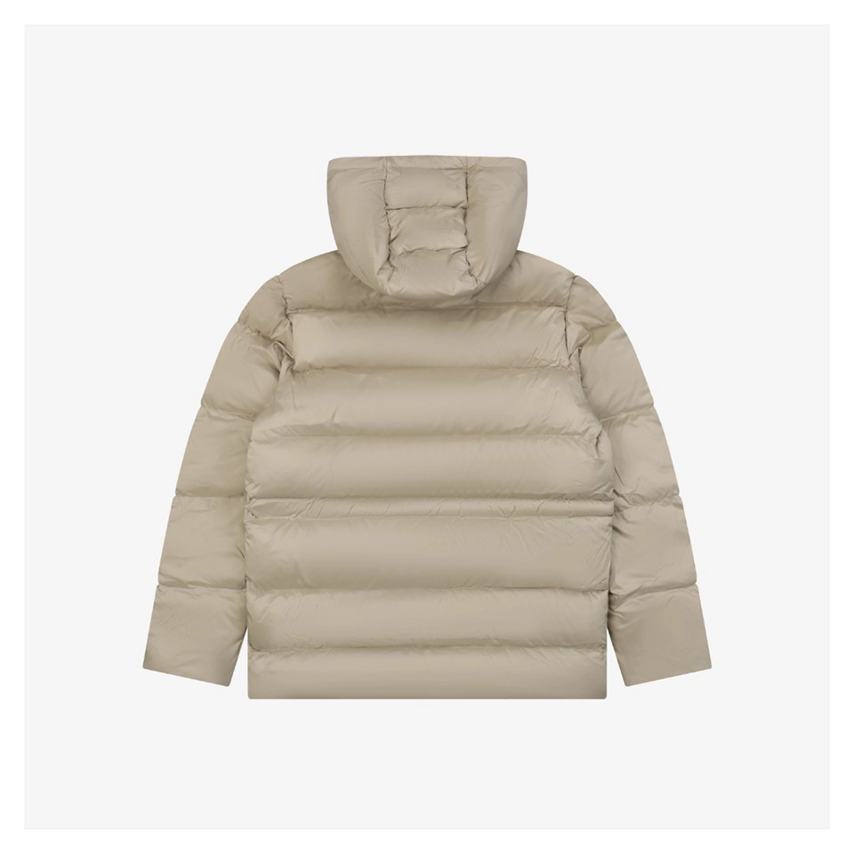 Mxxcler × 1017 ALYX 9SM Hooded Down Jacket (Brown/Black)