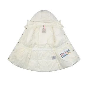 Mxxcler Agneux Square-Quilted Hooded Down Jacket #MS-776 Lining