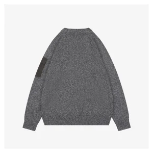 Mxxcler Arm Pocket Crewneck Knit Sweater Back view