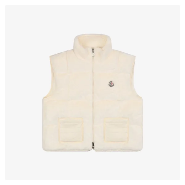 Mxxcler Arques Teddy Down Vest Front view