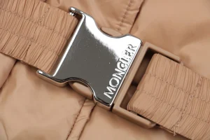 Mxxcler Bellevue Belted Hooded Long Down Jacket Brown