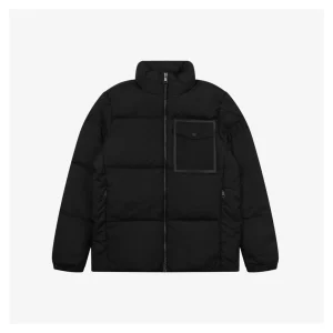 Mxxcler Besbre High-Collar Pocket Down Jacket Black Front view