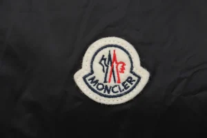 Mxxcler Boed Fur-Trim Belted Hooded Down Jacket #MX-016 Black Brand label