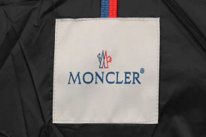 Mxxcler Boed Fur-Trim Belted Hooded Down Jacket #MX-016 Black Brand label