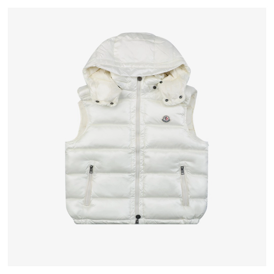 Mxxcler Bormes Quilted Down Vest #MT-557 Front view