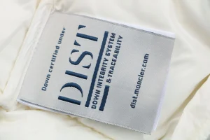 Mxxcler Bormes Quilted Down Vest #MT-557 Wash label