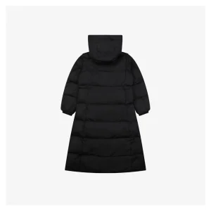 Mxxcler Chamer Long Hooded Down Jacket Black Back view