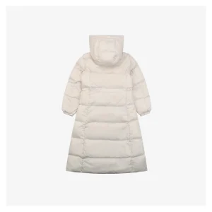 Mxxcler Chamer Long Hooded Down Jacket White Back view