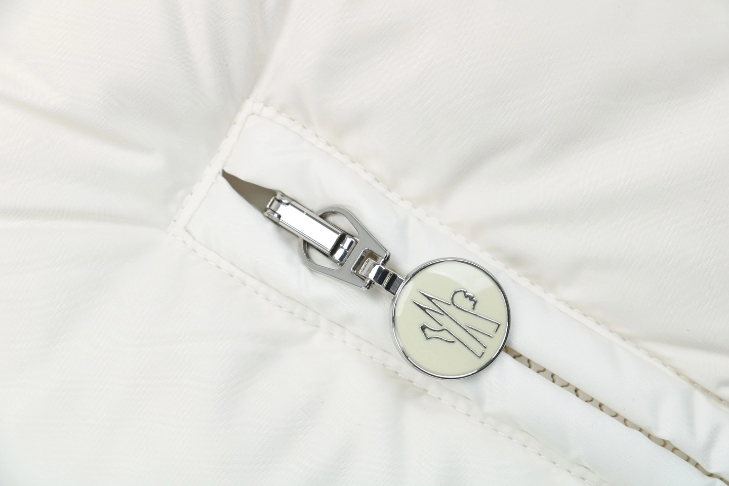 Mxxcler Escaut Shearling-Down Jacket #MX-007 Zipper puller