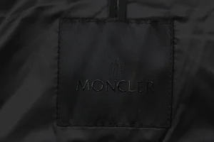 Mxxcler Forez Hooded Down Jacket #MT-518 Black Brand label